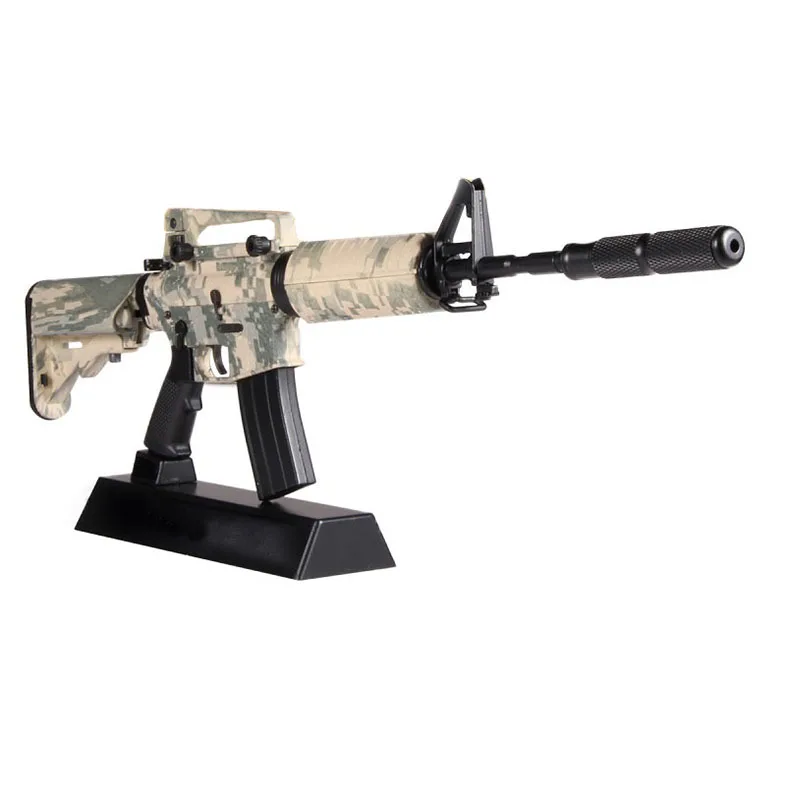 1:3.5 сборка Металл Игрушечная модель пистолета здание не может shoot AWM AK DIY мини для