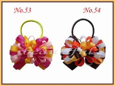 50 шт. эластичная скульптура фейерверк для девочек|hair bows|girls hair accessoriesbow elastic |