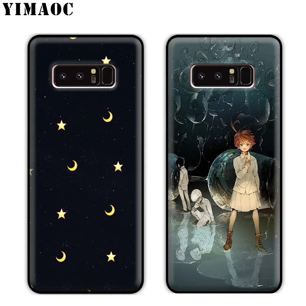 YIMAOC The Promised Neverland Anime Soft Silicone Case for Samsung Galaxy Note 10 Plus 9 8 A9 A8 A6 2018 A5 A3 2017 2016 |
