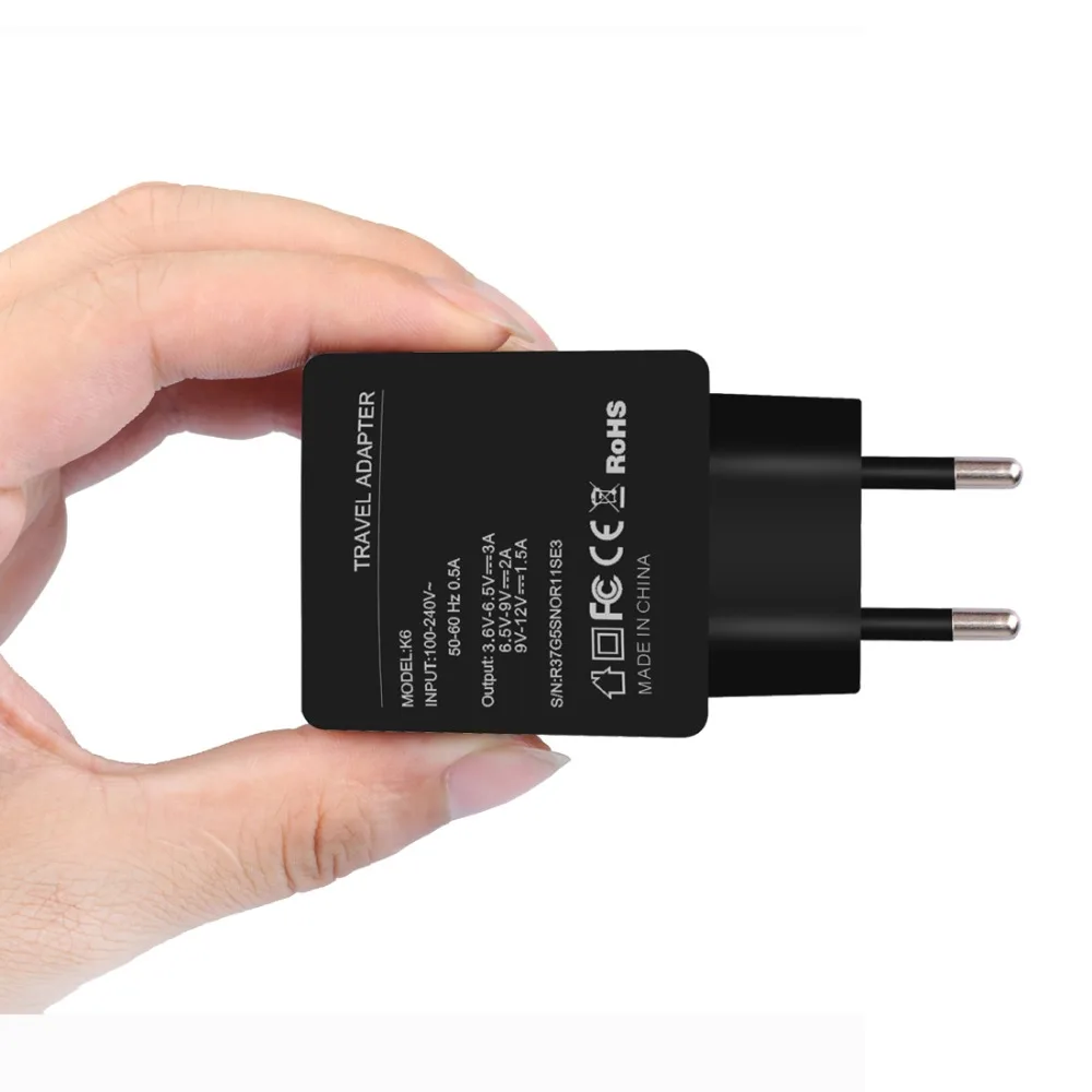 Itian Quick Charge 3.0 путешествия Зарядное устройство с USB 3.1 Тип C кабель для Nintendo