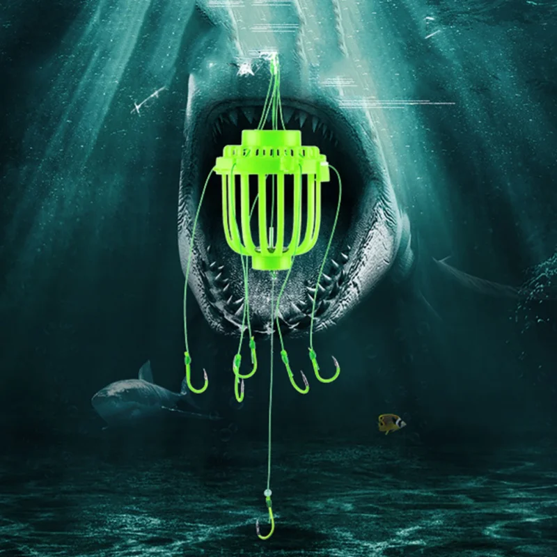 New Monsters Strong Carbon Steel Plastics Carp Spherical Explosion Hooks Tool Explosion hook Fishing Tackle Sea Box Hook im