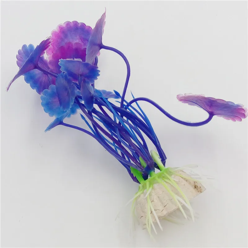 6pcs 10cm Underwater Artificial Aquatic Plant Ornaments Aquarium Fish Tank Water Grass Decor Landscape Decoration | Дом и сад
