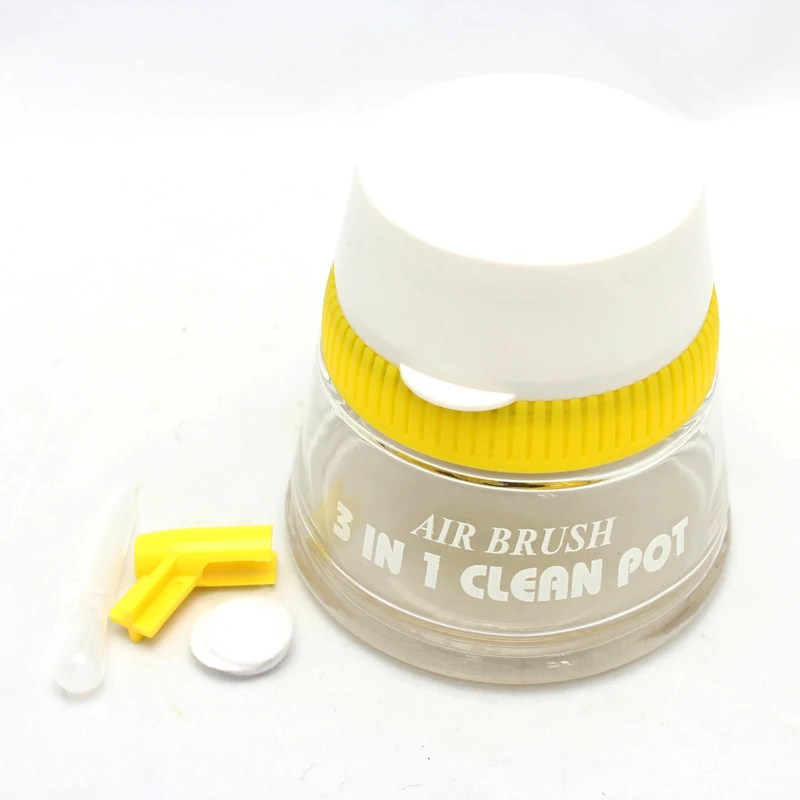 OPHIR стеклянный контейнер 300 мл Аэрограф пистолет Чистящая банка чистящий горшок и