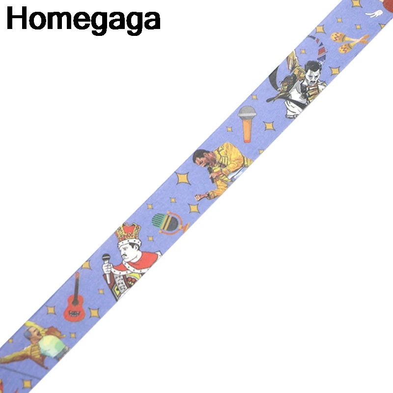 Homegaga Фредди Меркьюри винтажный певец смешной альбом мультфильм васи лента diy Скрапбукинг Клей маскирования наклейки с принтом D2153