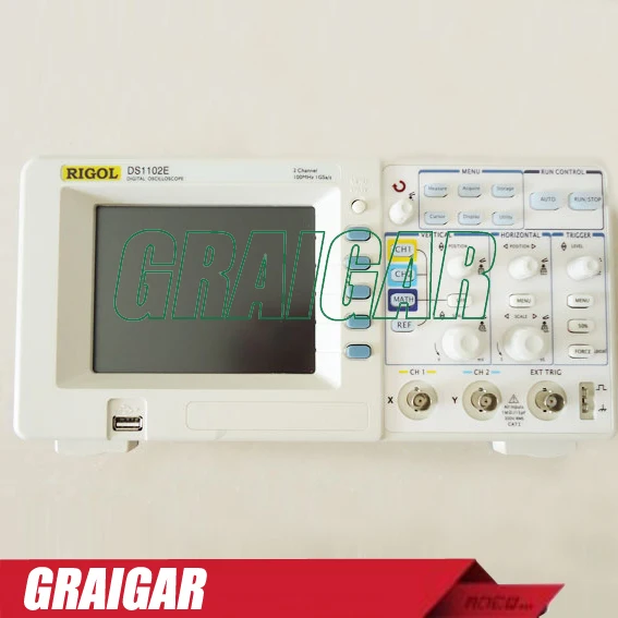 Оптовая продажа RIGOL Цифровой осциллограф 100 мГц DSO 1GSa/S DS1102E 2 канала бесплатная