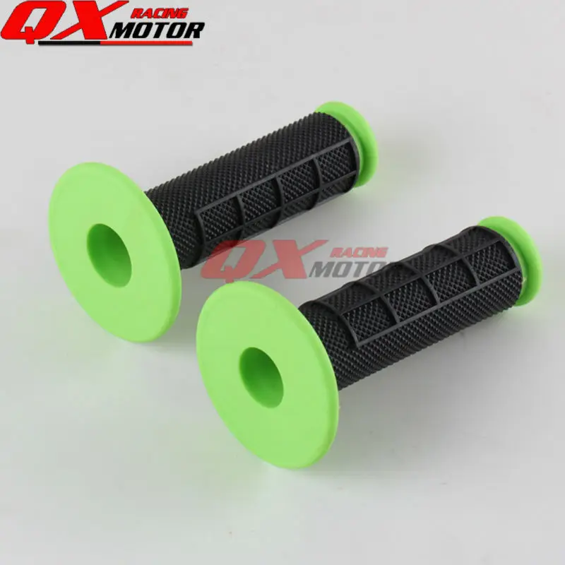 Мотокросс рукоятки Грипсы для йоги TPE резиновые ручки для KX65/85 KX250F KX450F KLX110 KLX250 KLX450 Байк MX эндуро