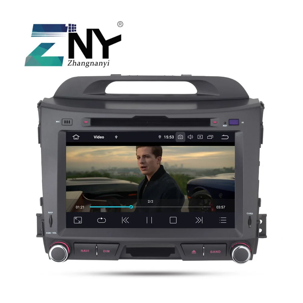 8 &quotips Android 9 0 автомобильный DVD для Kia Sportage 2009 2010 2011 2012 2013 2014 2015 авто радио GPS WIFI FM