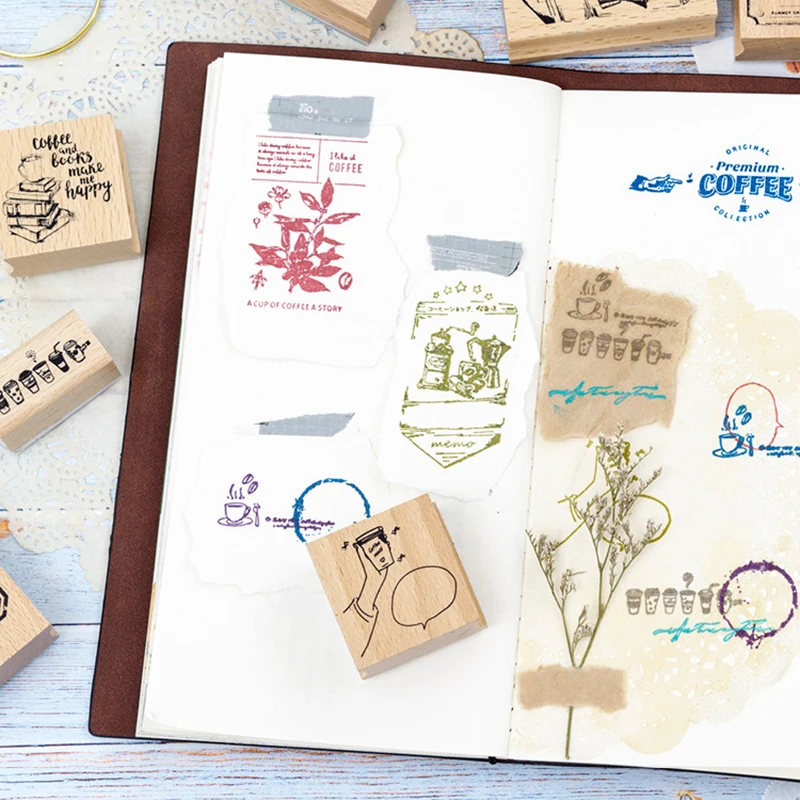 Штамп для скрапбукинга XINAHER деревянные и резиновые штампы мм | Дом сад