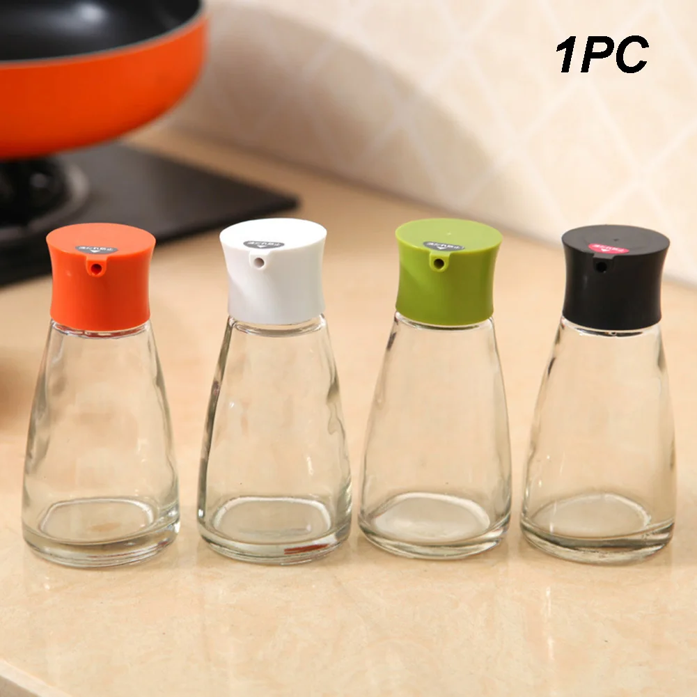 Glass Bottle Accessory Oil Dispenser Jar Container Easy Clean Soy Sauce Pot Portable Kitchen Gadget Durable Condiment Spice | Дом и сад