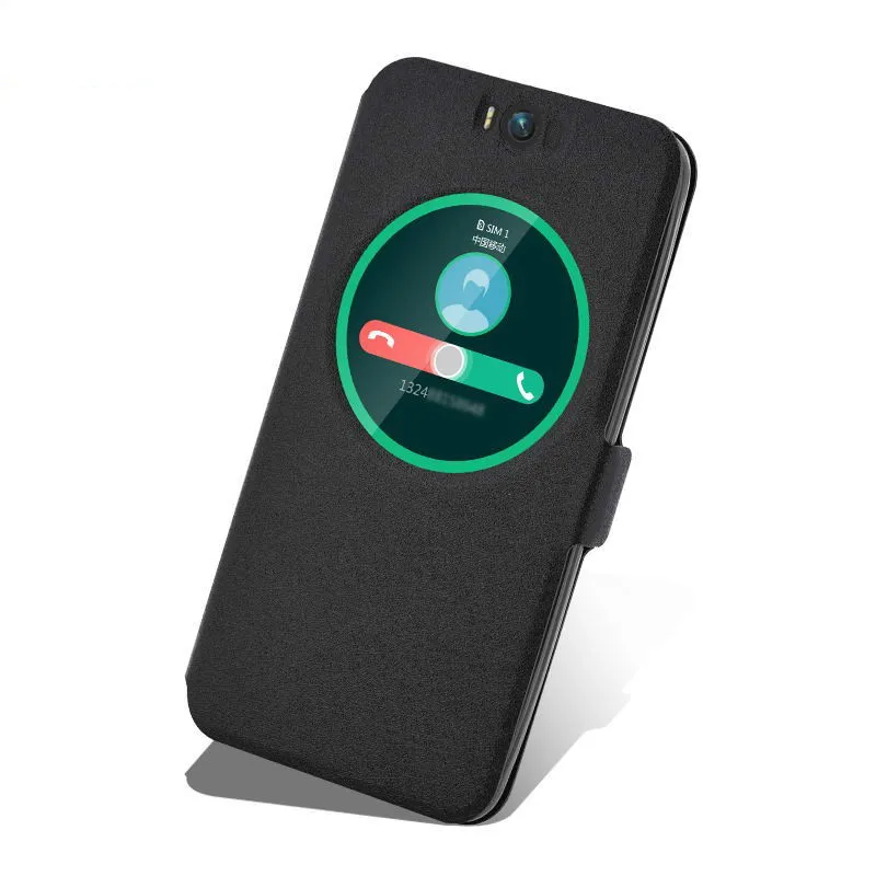 Чехол с окошком для Asus Zenfone Selfie Case Zd551kl чехол из искусственной кожи Для ZenFone ZD551KL 5