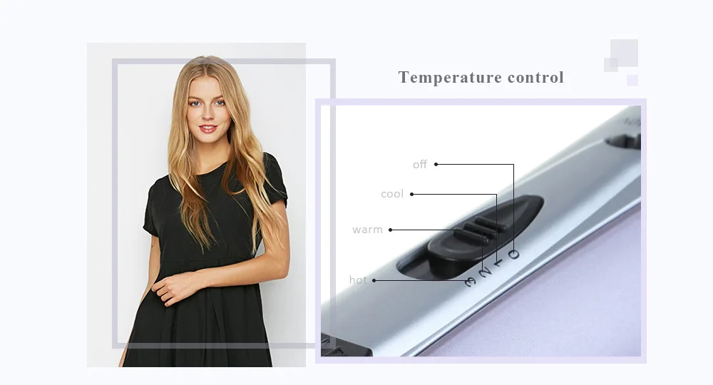 Фен для волос Kemei KM 8020 2 в 1 вращающаяся плойка с горячей щеткой эффективно придает