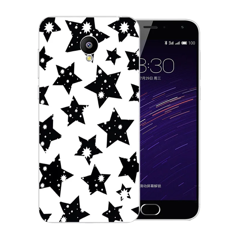 5.0 inchfor Meizu M2 Mini Phone Cases Soft TPU Clear Silicone Back Cover Colorful Pattern for Meilan Ultrathin Protect Shell |
