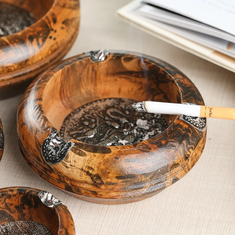 Новый год 1 шт пепельница в стиле Ретро для автомобиля портативная Юго Восточная