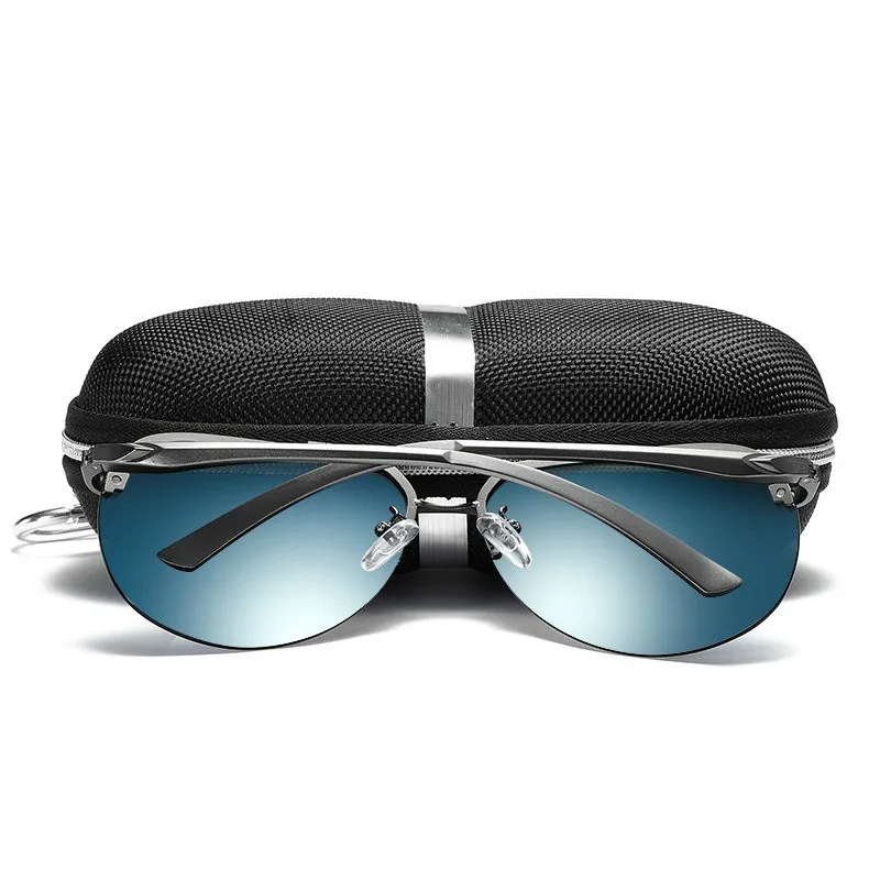 Top Brand Design Men Polarized Sunglasses Fishing Driving Sun Glasses for Men/Women Rimless HD Anti-Vertigo Eyewear | Аксессуары для