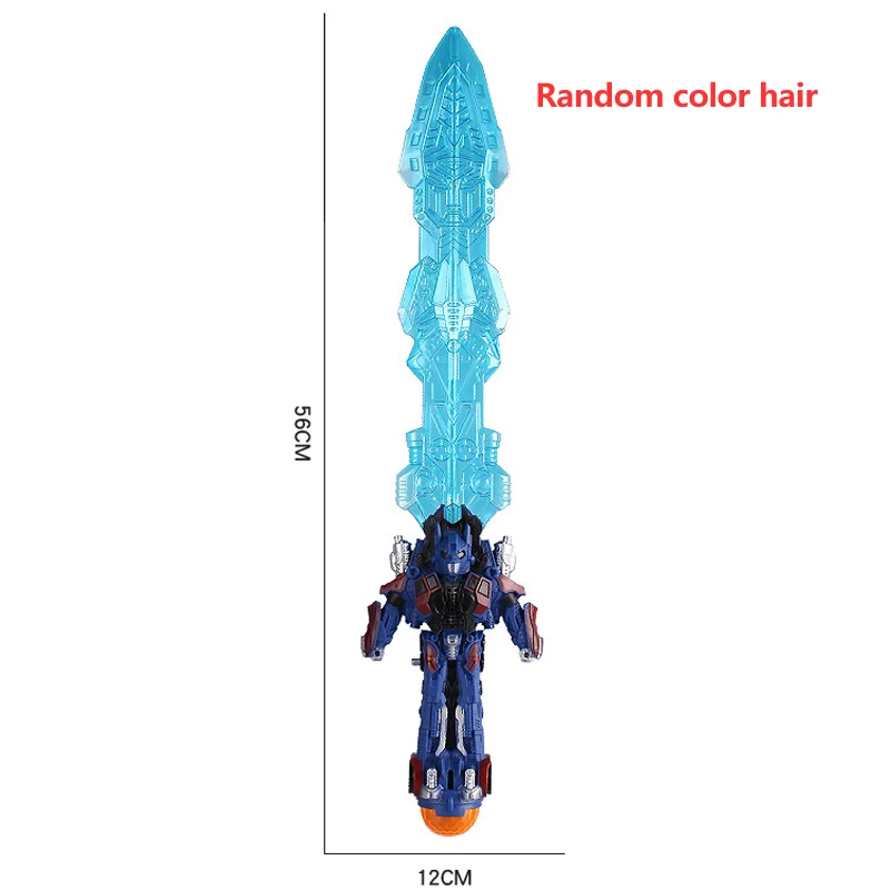 55 см анимация игрушка меч света мерцания робот интерактивные игрушки для детей