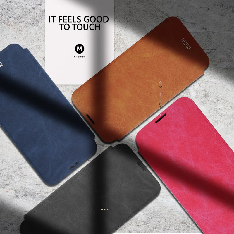 MOFi оригинальный чехол для Xiao mi 9 откидная крышка из искусственной кожи Роскошные