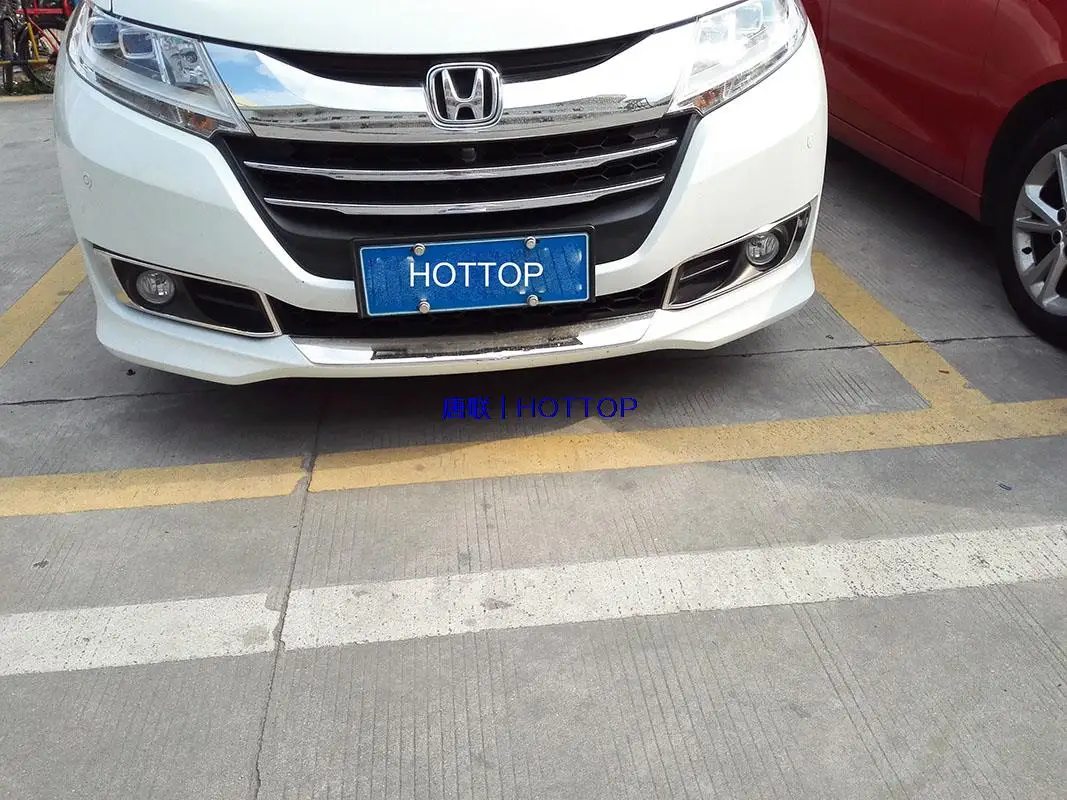 Авто Обложка для укладки Honda Odyssey нержавеющая сталь передних противотуманных фар светильник маска декоративная рамка 2 шт./компл