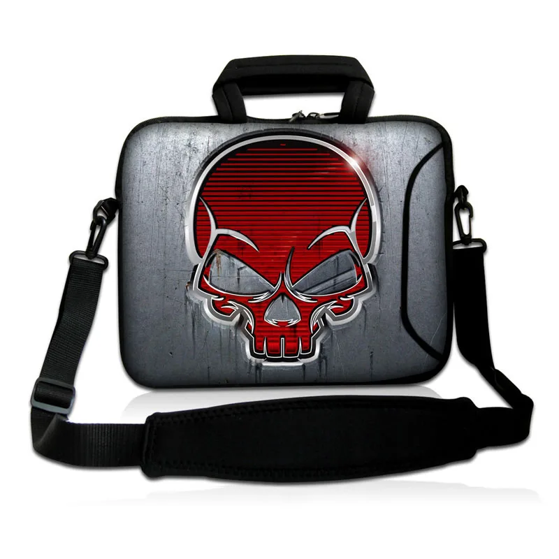 Мягкая сумка для ноутбука с черепом 10 &quot Защитная 9 7&quot &quot10 1&quot 2 через плечо|strapping