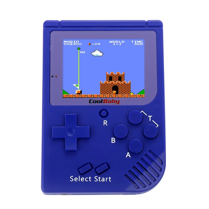 Ретро портативная игровая консоль 2,5 дюймов lcd цветная Встроенная 129 игровая батарея прочный подарок Предпочтительная портативная игровая консоль детская
