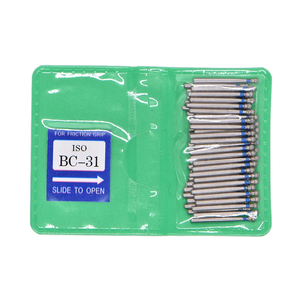 BC-31 50 шт./пакет Стоматологические алмазные FG высокие Скорость боры для полировки сглаживания BC BR FO; SF; сезон осень-зима серии стоматологические боры 1,6 мм стоматологические инструменты стоматологии - Цвет: BC-31