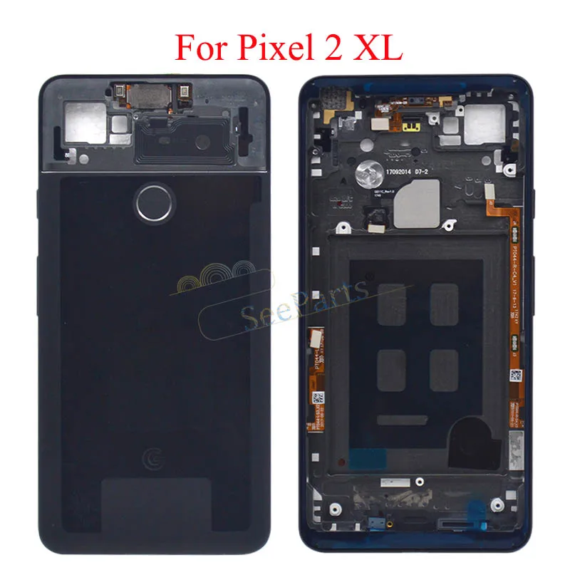 Для Google Pixel 2 XL задний корпус Замена Задняя крышка батареи дверь Корпус задняя для