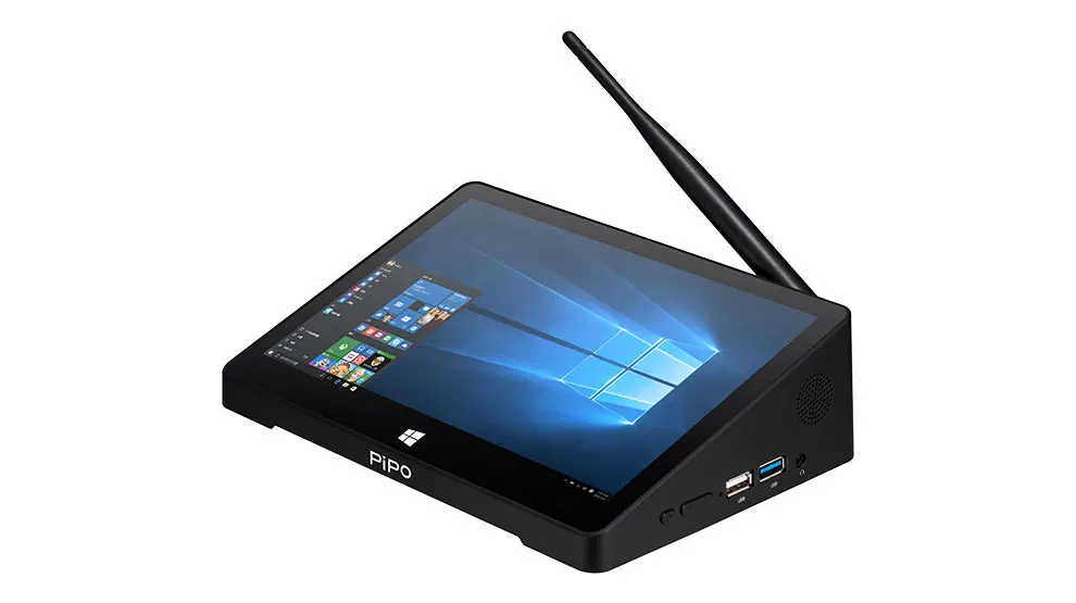 10 8 &quotPiPo X10 Pro Mini PC Win10 + Android 5 1 smart TV Box Intel X5 Z8350 Четырехъядерный 4G ram 64G rom 1920*1280 10000mAh HDMI