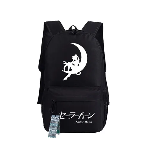 6 Сейлор Мун каваи Луна кошка женский милый рюкзак Mochila Feminina холщовые школьные сумки Luna рюкзак для ноутбука Cat Bookbag Рюкзак - Цвет: 6
