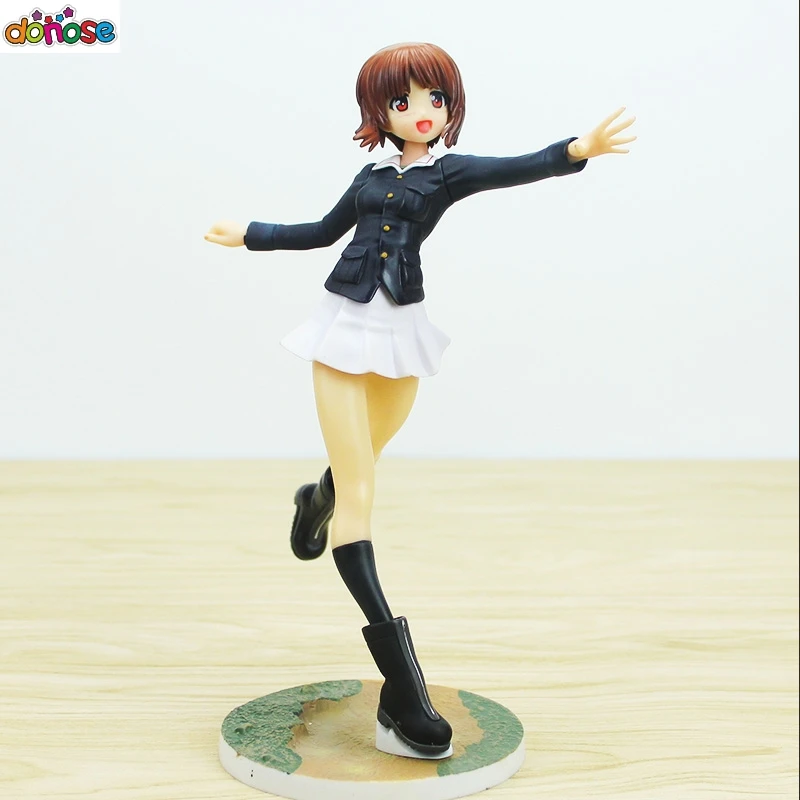 

Аниме девочки и панцер-Miho Nishizumi Panzer Jacket Ver. 1/8 Масштаб ПВХ фигурку Коллекция Модель Детская игрушка кукла