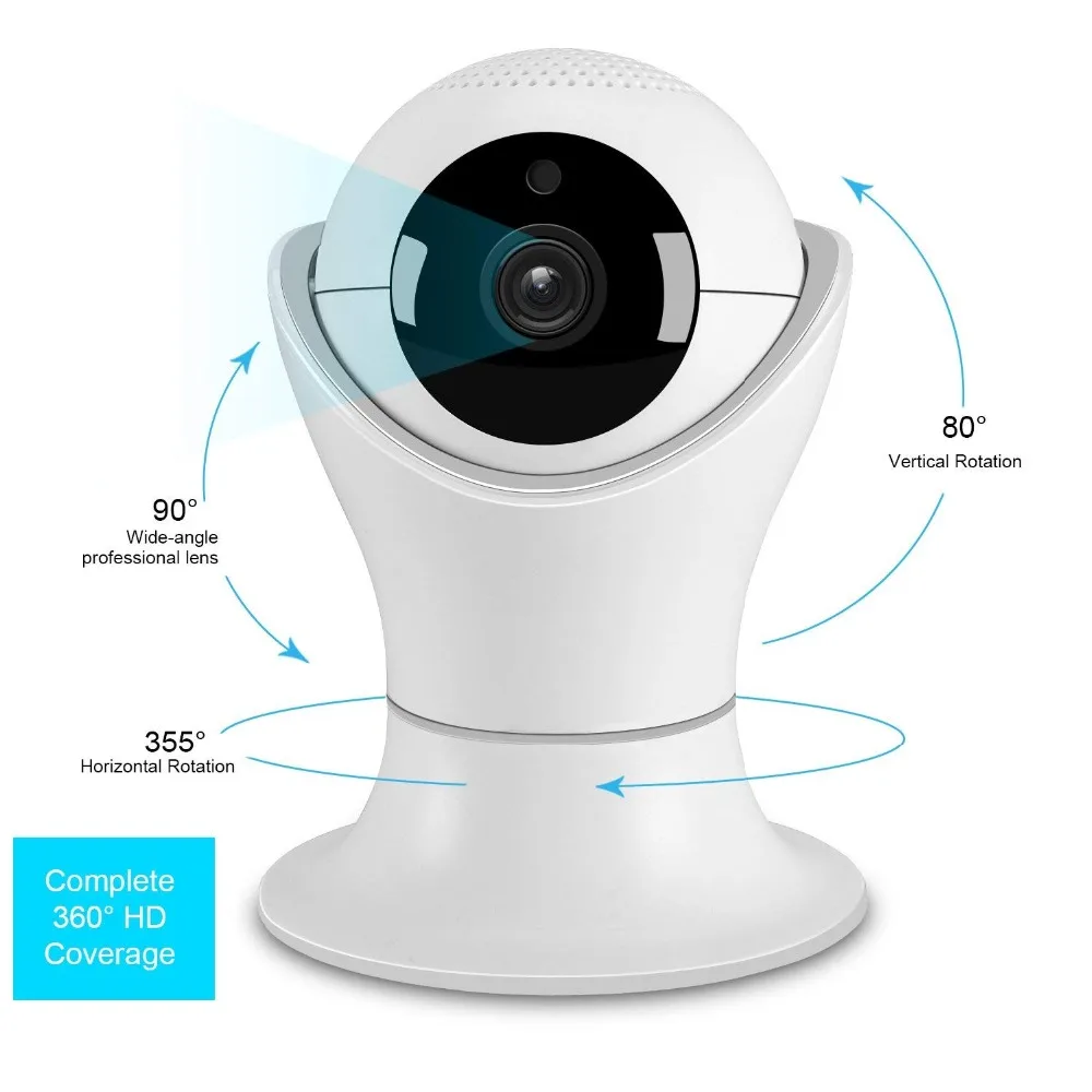 JOOAN 1080 P ip-камера Wifi домашняя камера видеонаблюдения ночного видения безопасности