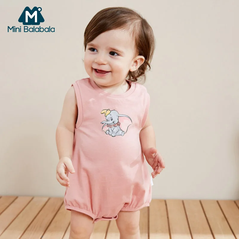 Мини боди без рукавов balabababy коллекция 2019 года новое Летнее Детское Боди для