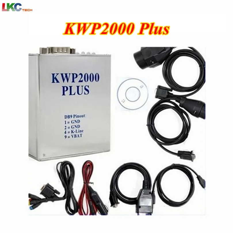 Хит продаж KWP2000 Plus OBDII ECU chipTuningOBD2 чип Тюнинг инструмент KWP 2000 для мультибрендовых