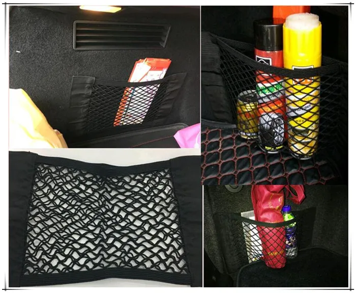 Ящик для хранения в багажник автомобиля сетчатая Наклейка на мешок BMW F20 F21 F31 G31 F11