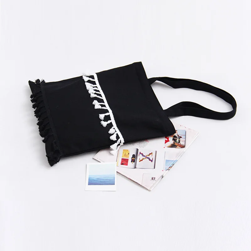 DICOOL Панелями Сумки Женщины Высокое Качество Кисточки Холст Студент Случайные