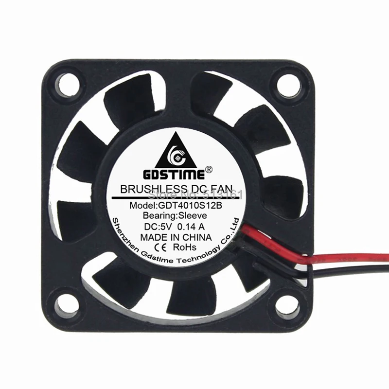 1 шт./лот Gdstime 4010s 5 в 9 лезвий 40 мм 4 см x 10 вентилятор охлаждения постоянного тока|cooler