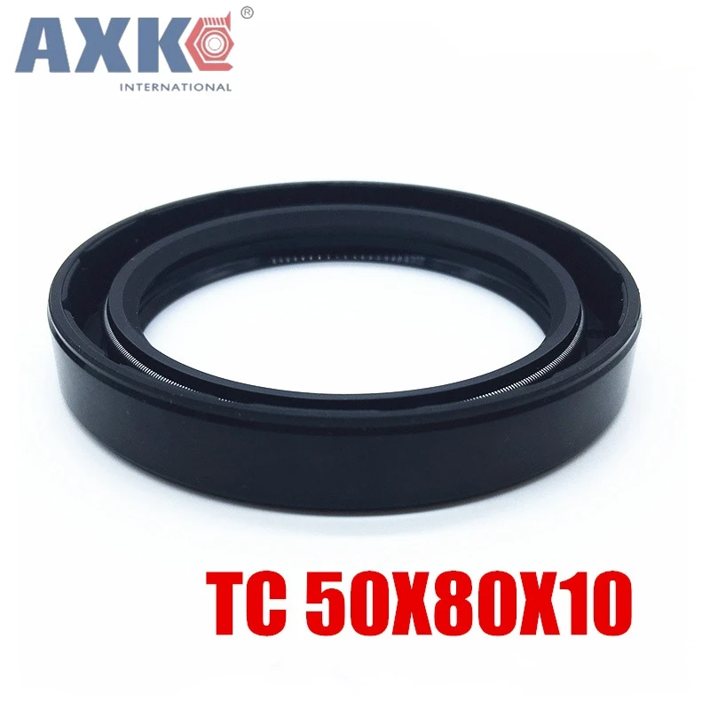 10 шт. AXK 50x80x10 TC50X80X10 NBR каркасный масляный уплотнитель 50*80*10 аксессуары|Прокладки| |