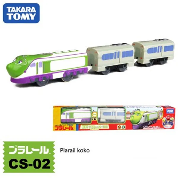 Совершенно новый электрический моторизованный игрушечный поезд Takara Tomy Plarail
