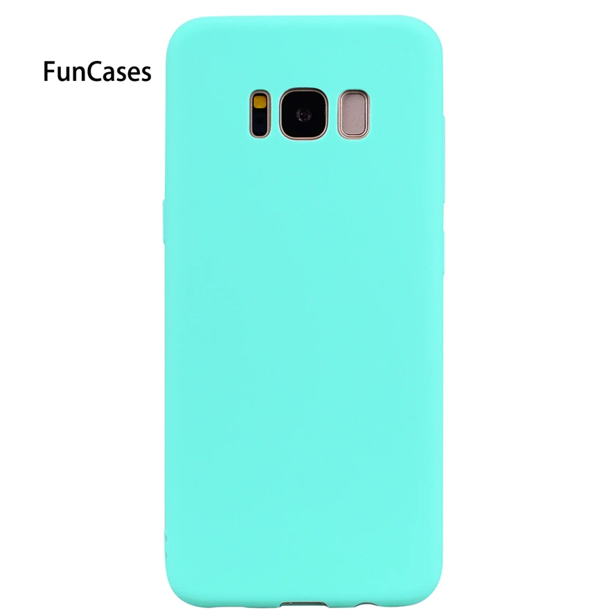 ТПУ карамельного цвета резиновая силиконовый чехол Fundas для samsung Galaxy S6 S7 край