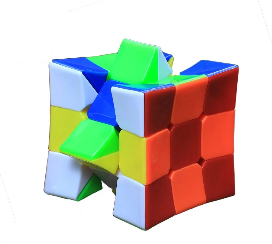 3*3*3 Magic Cube Скорость без Стикеры Дети Puzzle образования Игрушечные лошадки | Игрушки