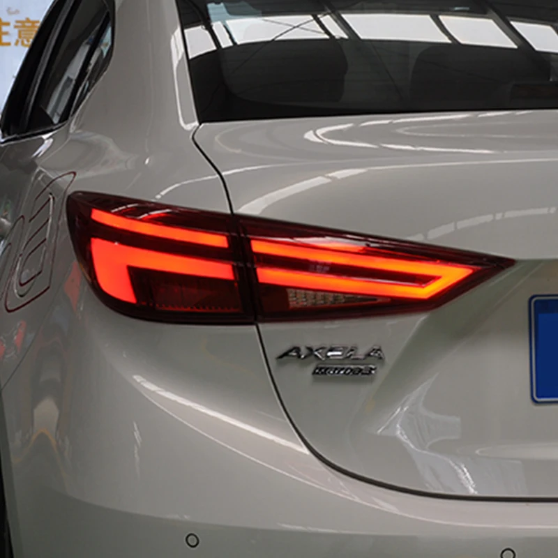 

Автомобильный Стайлинг, чехол для Mazda3 Axela 2014-2017, задсветильник онарь s, Mazda 3 M3, светодиодный задний фонарь, задний светодиодный онарь