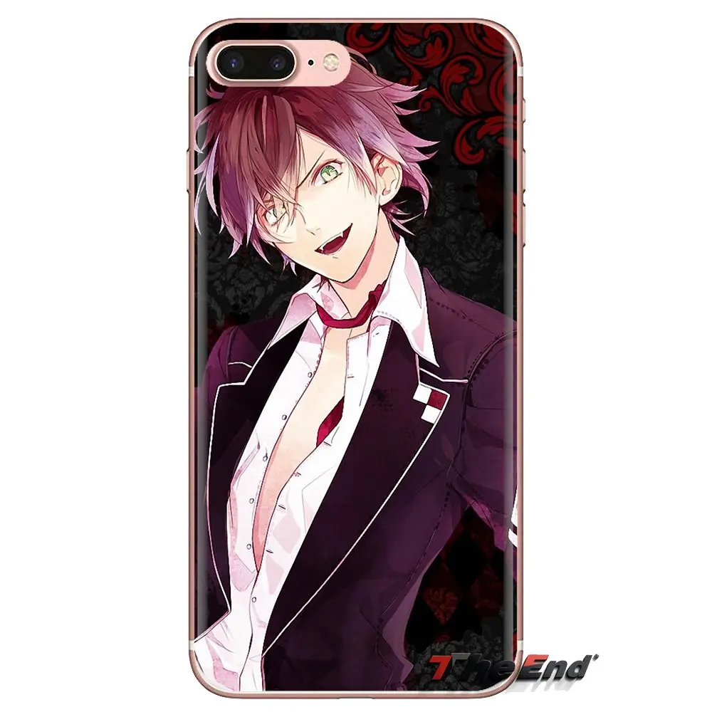 Прозрачные мягкие чехлы для Xiaomi Redmi 4A S2 Note 3 3S 4 4X 5 Plus 6 7 6A Pro Pocophone F1 Diabolik Lovers Japan Anime |