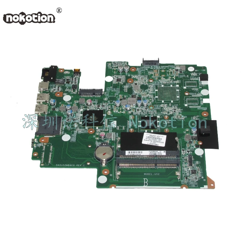 

NOKOTION DA0U52MB6E0 699812-501 699812-001 Laptop Motherboard For HP Pavilion Sleekbook 14 14-B Main board