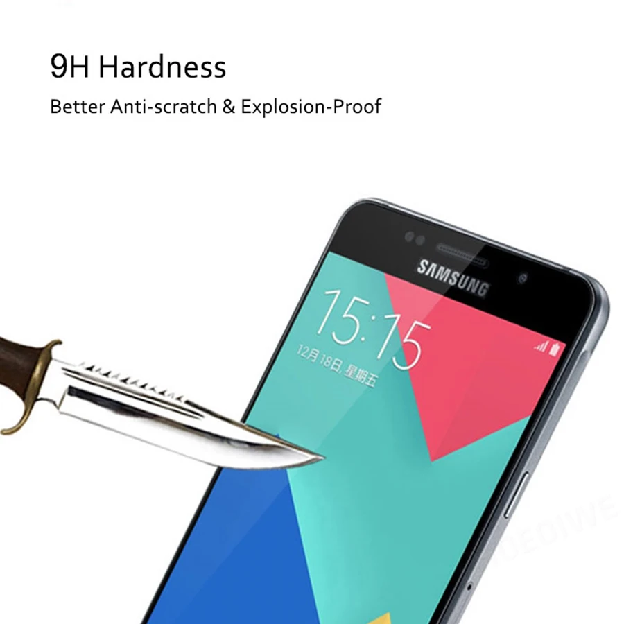 Защитное закаленное стекло для Samsung Galaxy A8 2018 Защита экрана smsung A6 A5 A7 J2 J3 J4 J6 J7 J8 9h |