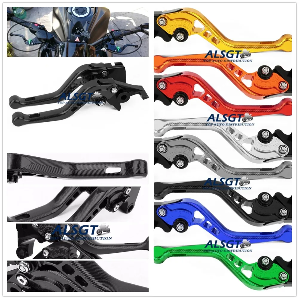 Для Kawasaki Z750 ZXR400 KLE500 ZX6R Z 750 ZXR 400 ZX 6R KLE 500 CNC мотоциклетные 3D длинные/Короткие Рычаги