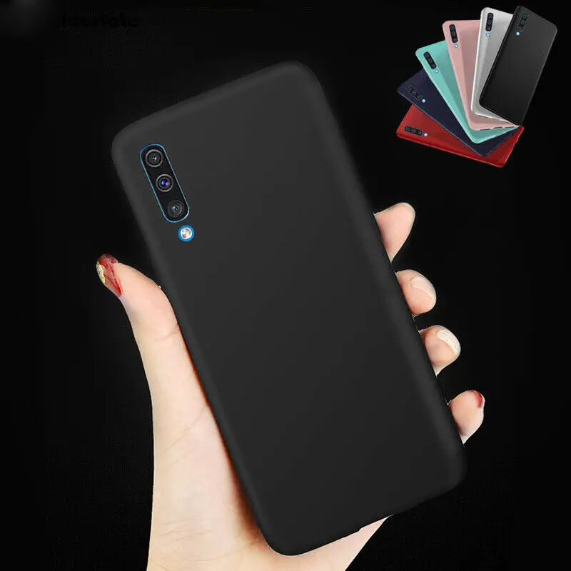 Чехол для Samsung Galaxy A50 A30 A40 A10 мягкий силиконовый чехол из ТПУ карамельных цветов