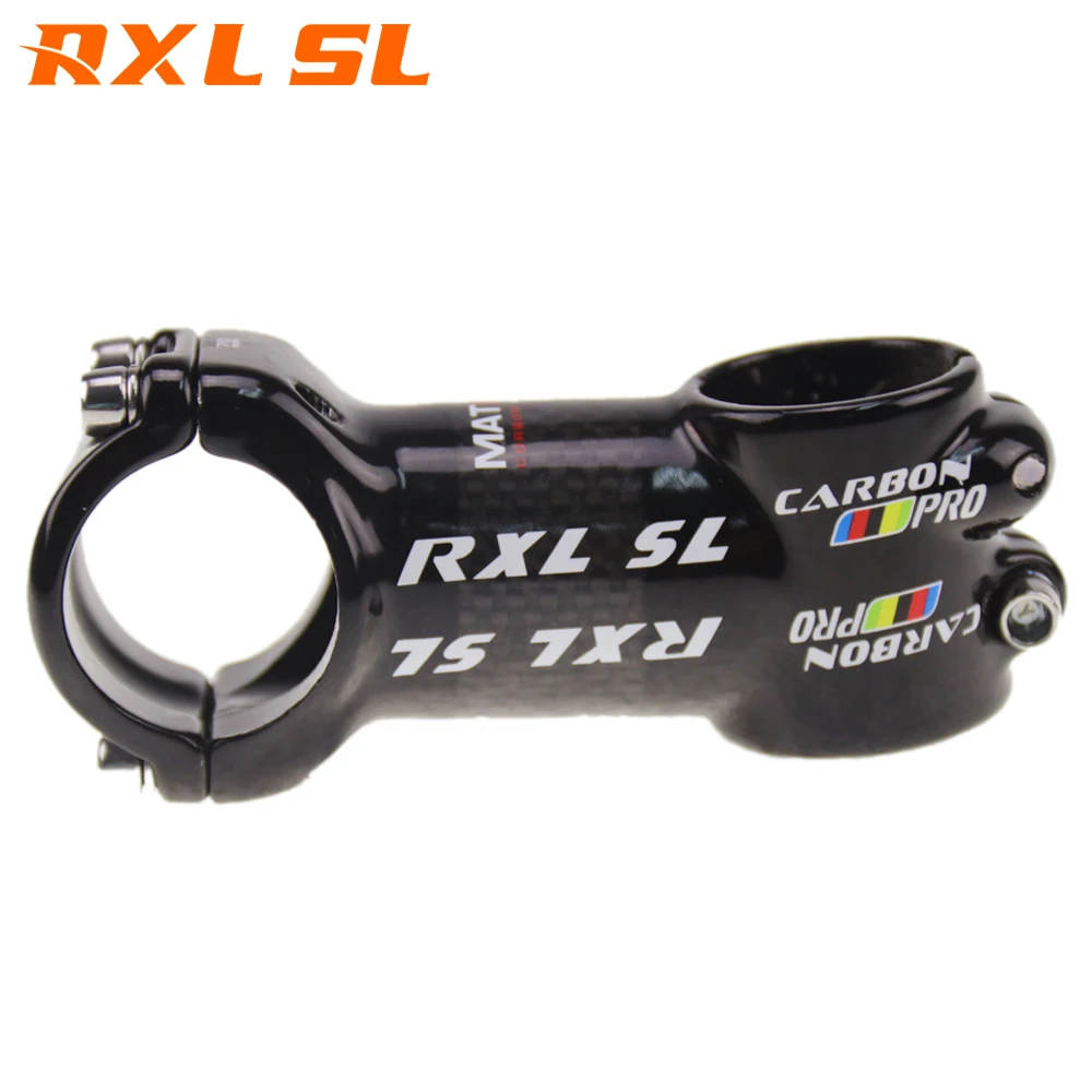 RXL SL велосипедный стержень MTB 31 8 мм углеродное волокно 6 градусов 3K глянцевый