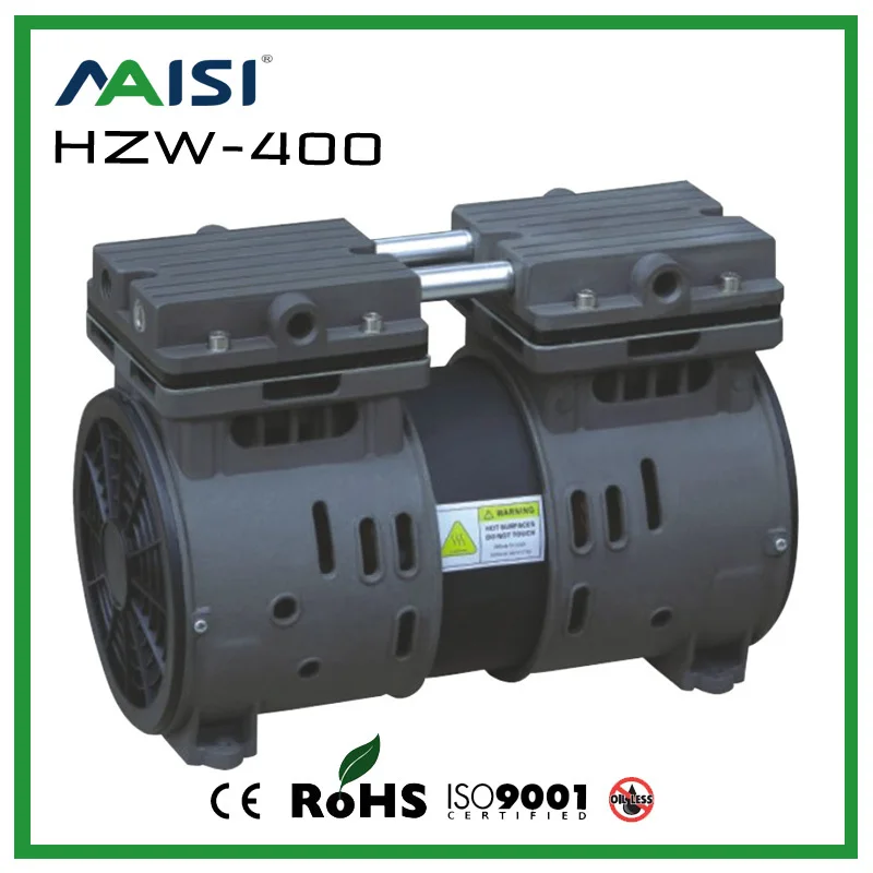 220V/110V Air Compressor Pump 60HZ (AC) 115L/MIN 300W Oilless Piston Vacuum For Adsorption Magnet HZW-400 | Обустройство дома