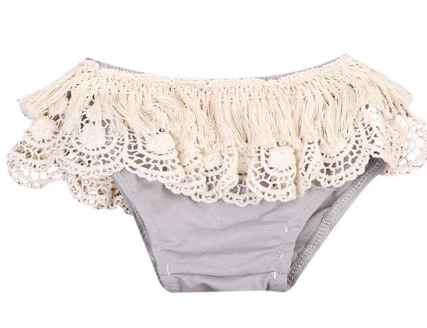 Летние кружевные хлопковые шорты с кисточками для маленьких девочек детские