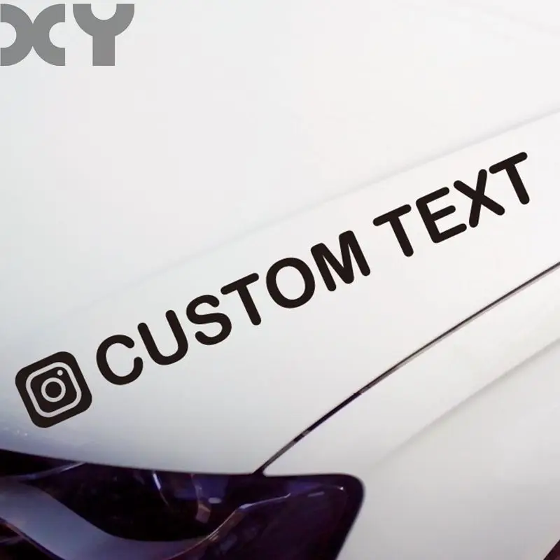 XY персонализированные пользовательские текст для имя пользователя Instagram