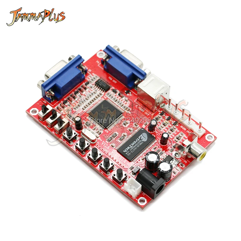 Видеоконвертер с VGA на CGA плата HD высоким разрешением RGB S / AV CGA/S терминальный