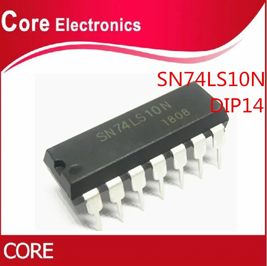 50 шт. HD74LS10P DIP14 HD74LS10 DIP SN74LS10N 74LS10 новая и оригинальная интегральная